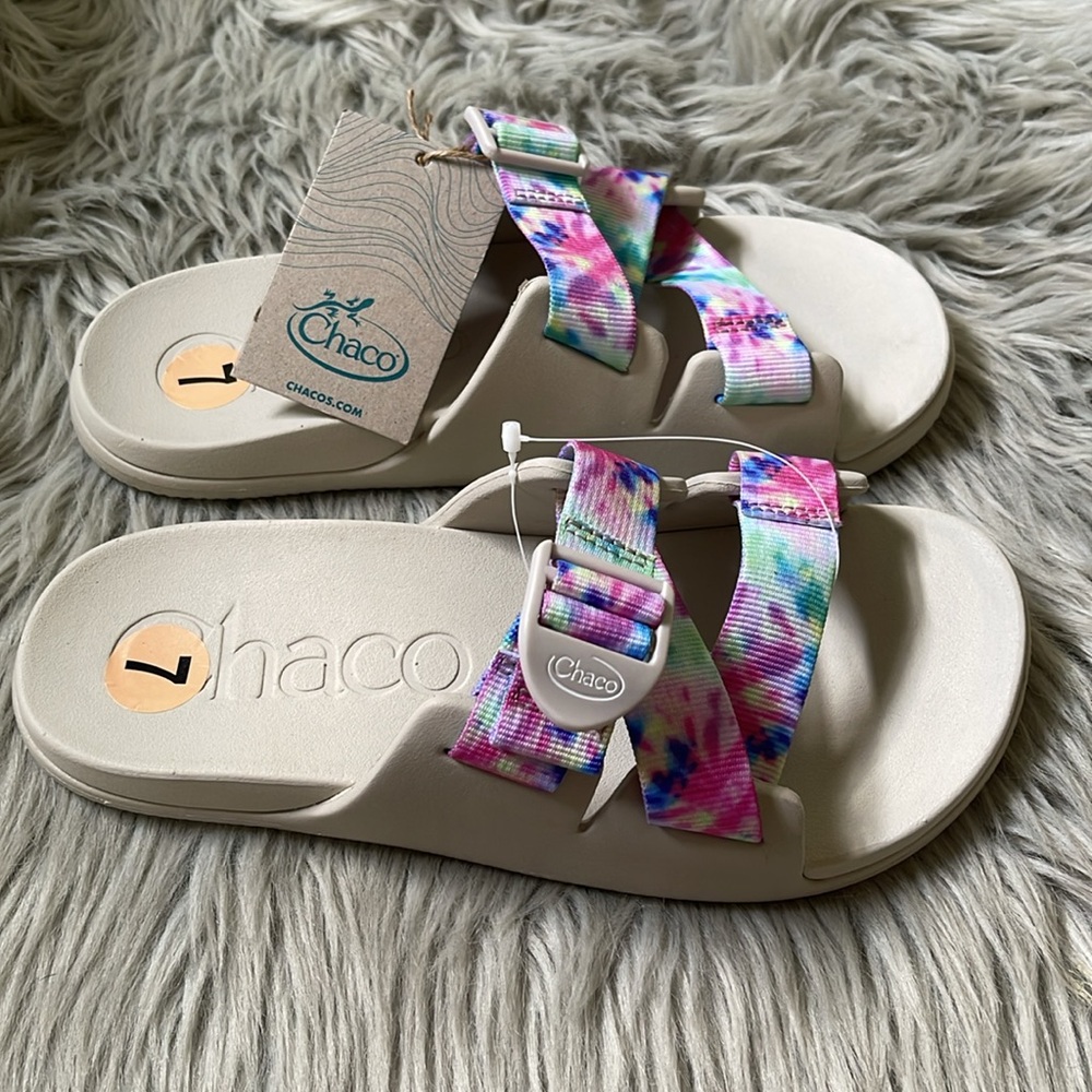 Chaco Multicolor Tie-Dye Sandals - Picture 2 of 4